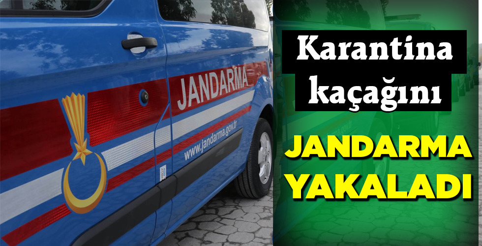 JANDARMA YAKALADI
