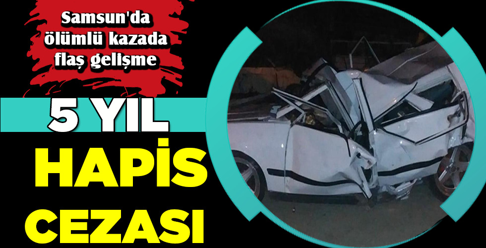 5 YIL HAPİS CEZASI