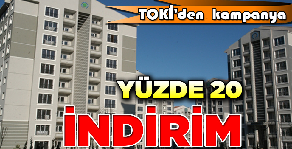 YÜZDE 20 İNDİRİM