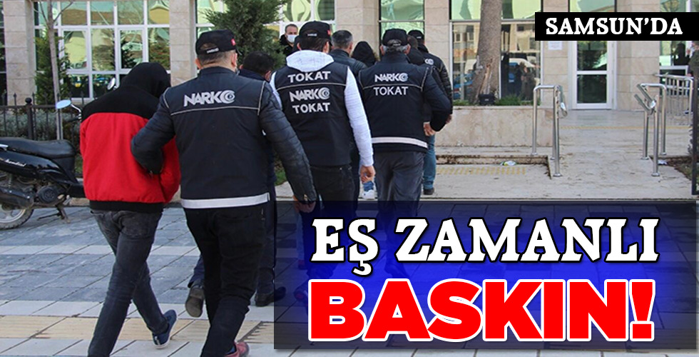 EŞ ZAMANLI BASKIN!