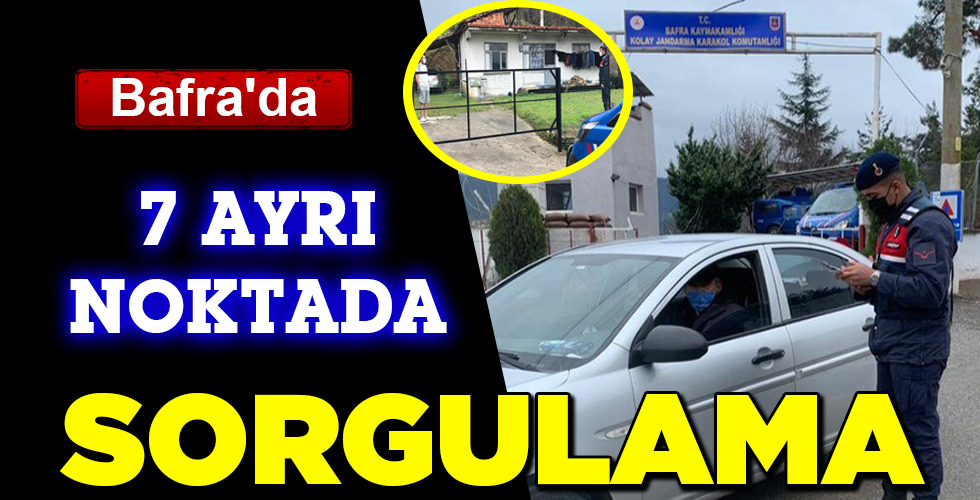 7 AYRI NOKTADA SORGULAMA