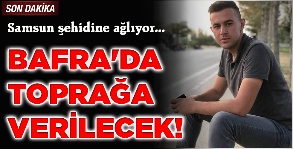 BAFRA’DA TOPRAĞA VERİLECEK!