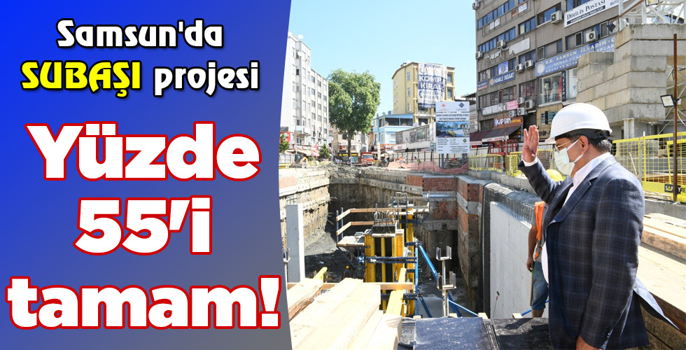 Yüzde 55’i tamam!