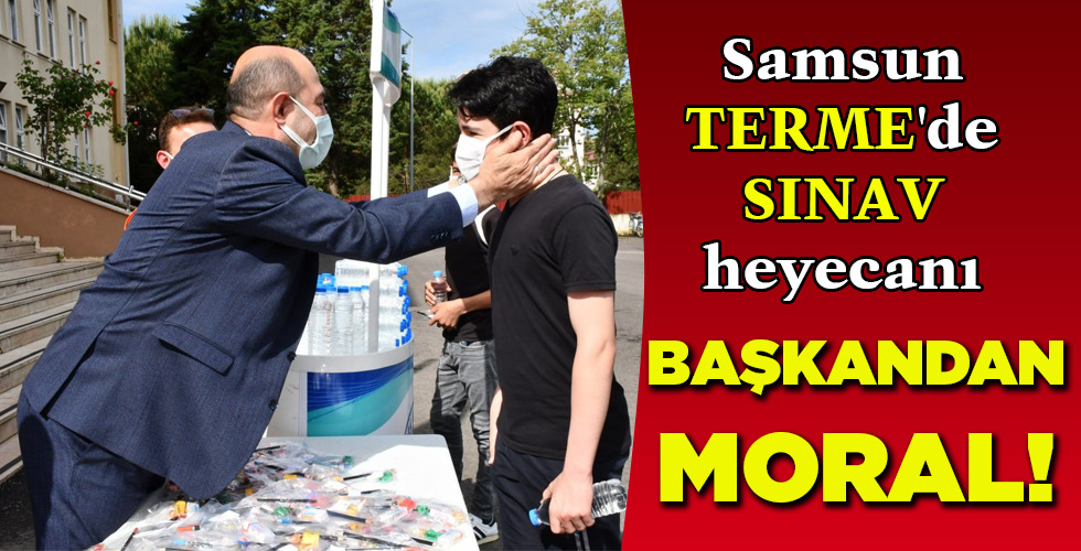 BAŞKANDAN MORAL!