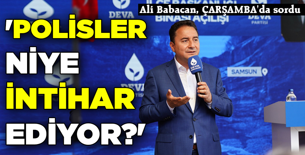 ‘POLİSLER NİYE İNTİHAR EDİYOR?’
