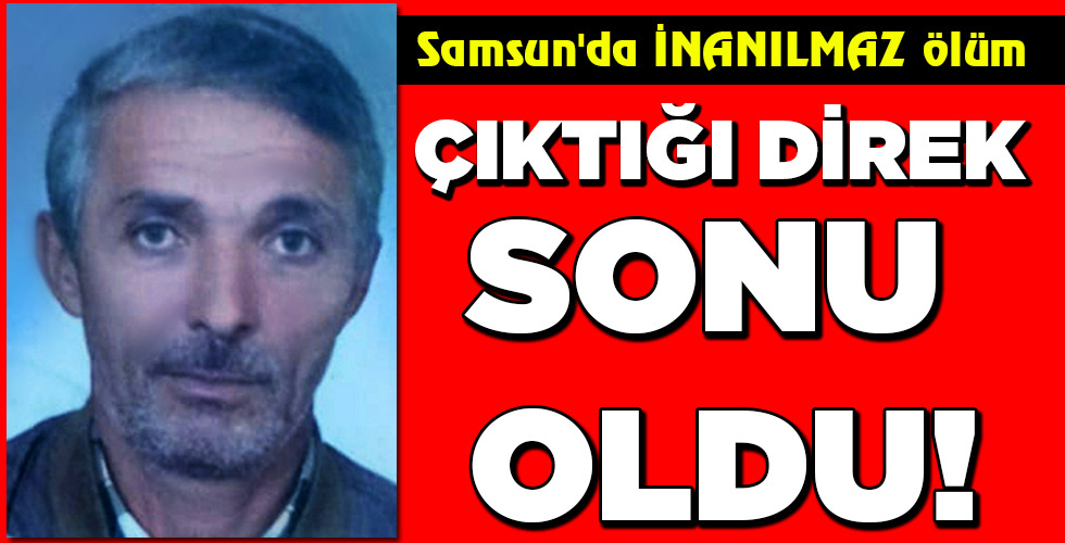 ÇIKTIĞI DİREK SONU OLDU!