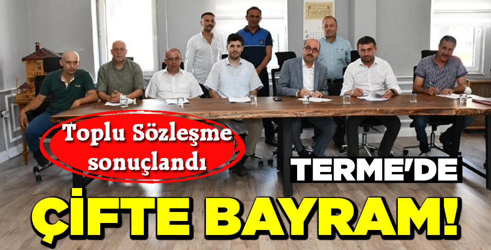 TERME’DE ÇİFTE BAYRAM!