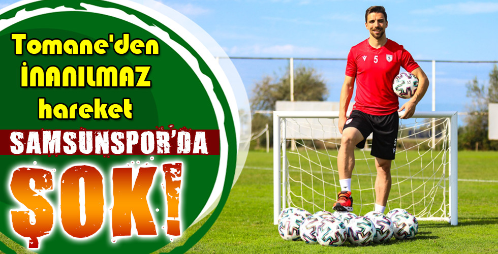 SAMSUNSPOR’DA ŞOK!