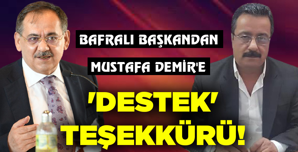 ‘DESTEK’ TEŞEKKÜRÜ!