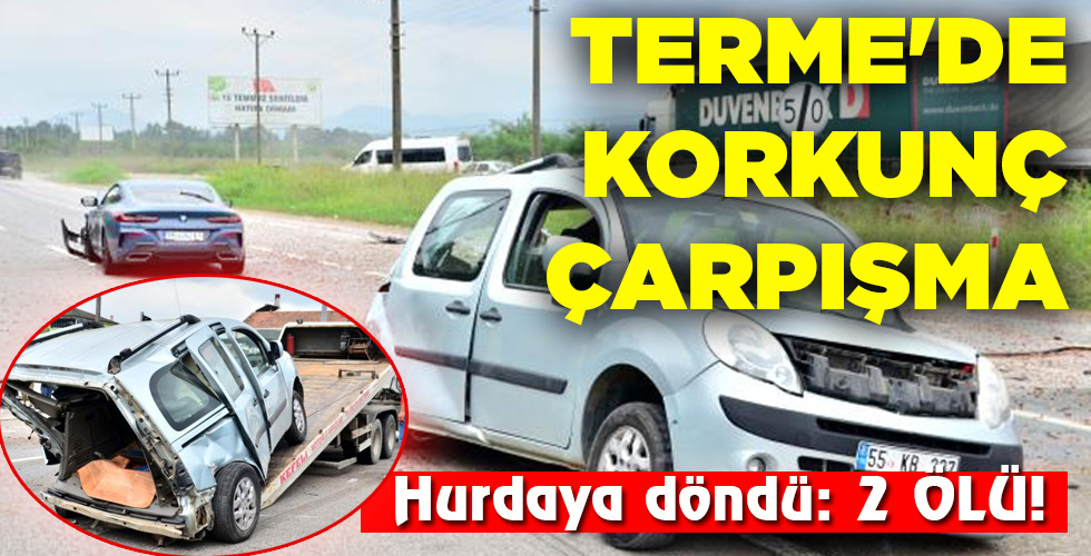 Hurdaya döndü: 2 ÖLÜ!