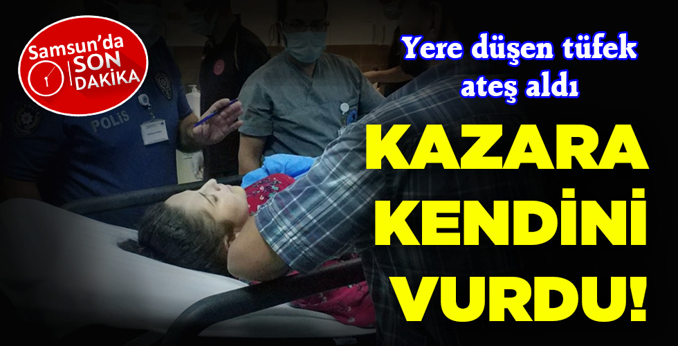 KAZARA KENDİNİ VURDU!
