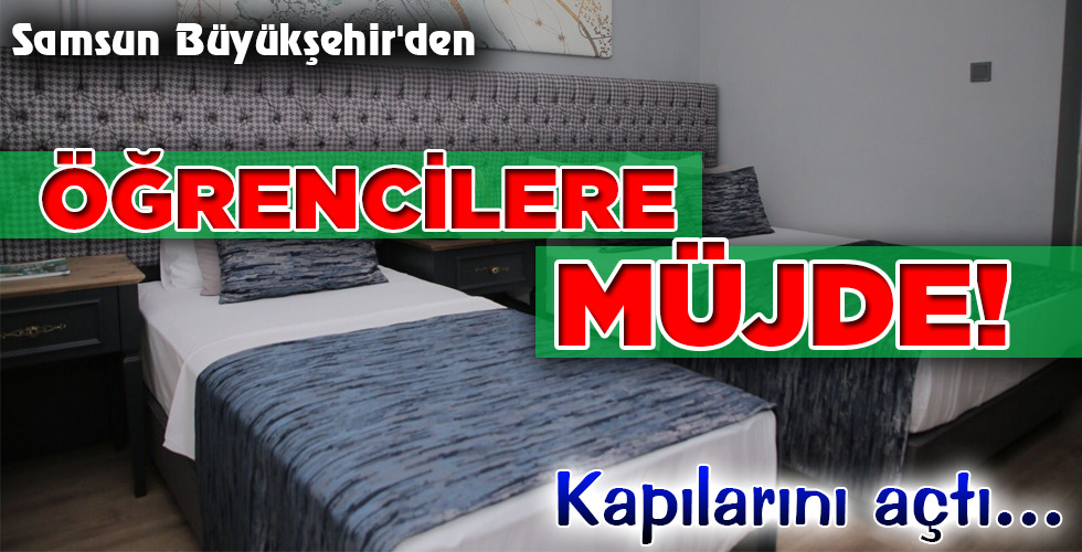 ÖĞRENCİLERE MÜJDE!