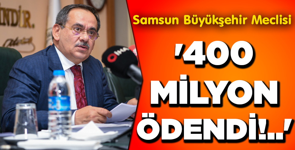 ‘400 MİLYON ÖDENDİ!..’