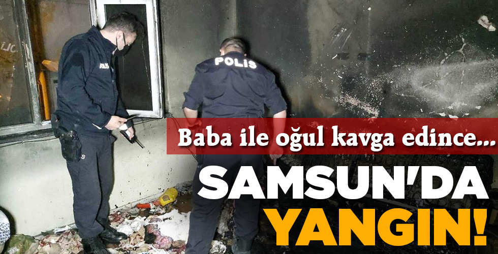 SAMSUN’DA YANGIN!