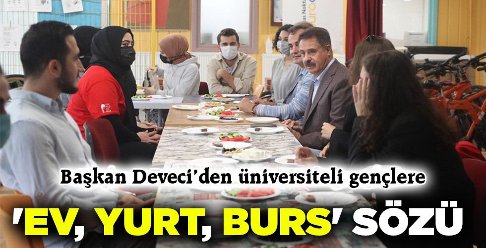 ‘EV, YURT, BURS’ SÖZÜ