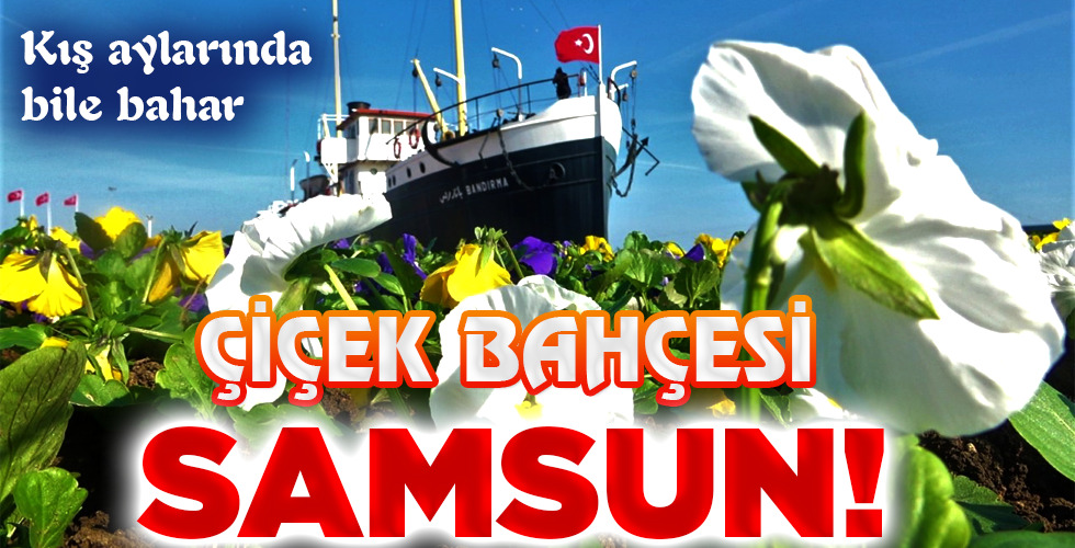ÇİÇEK BAHÇESİ SAMSUN!