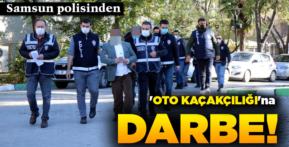 ‘OTO KAÇAKÇILIĞI’na darbe!