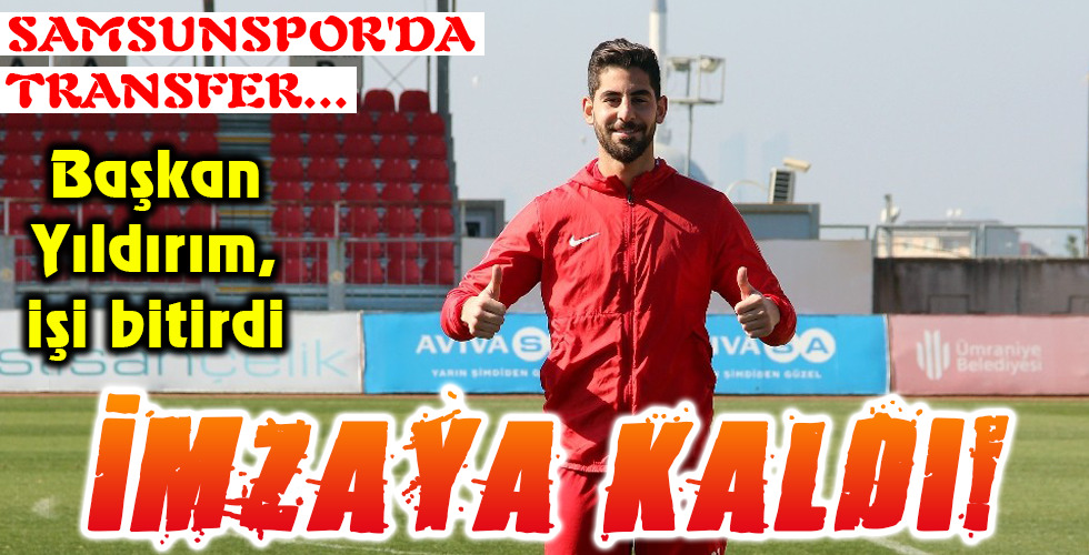 İMZAYA KALDI!
