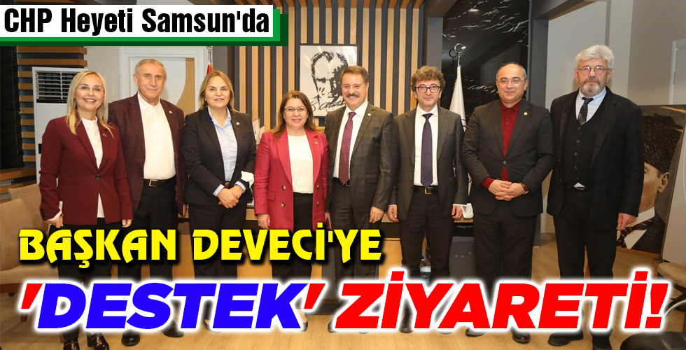 ‘DESTEK’ ZİYARETİ!