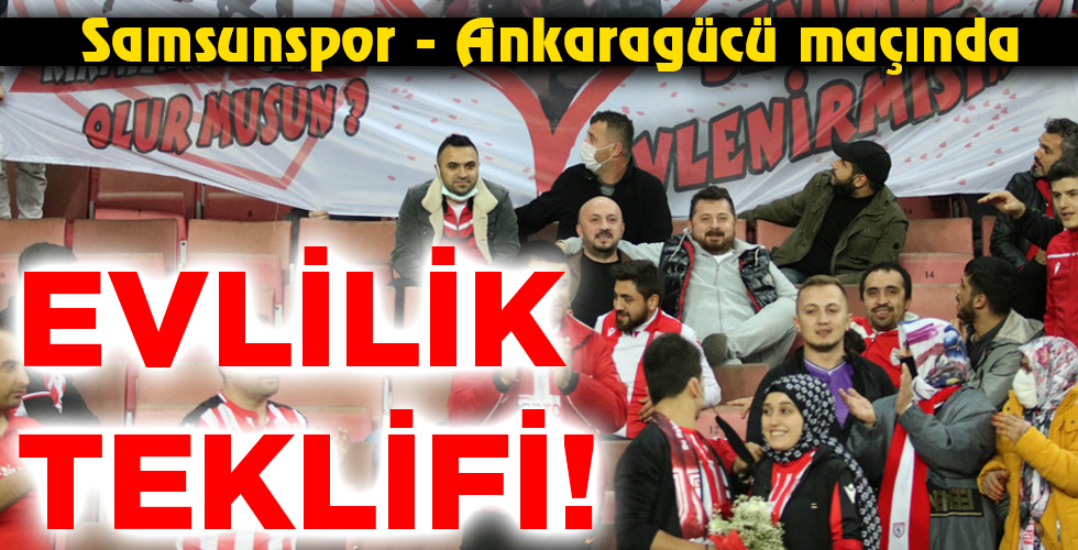 EVLİLİK TEKLİFİ!