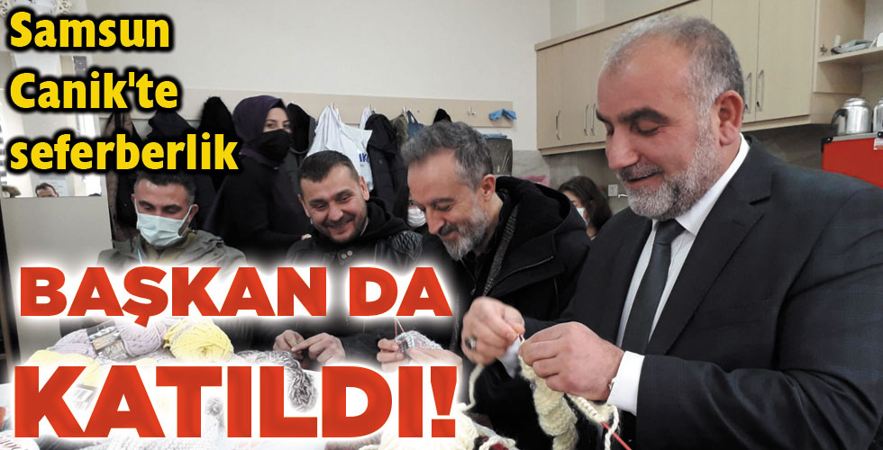 BAŞKAN DA KATILDI!
