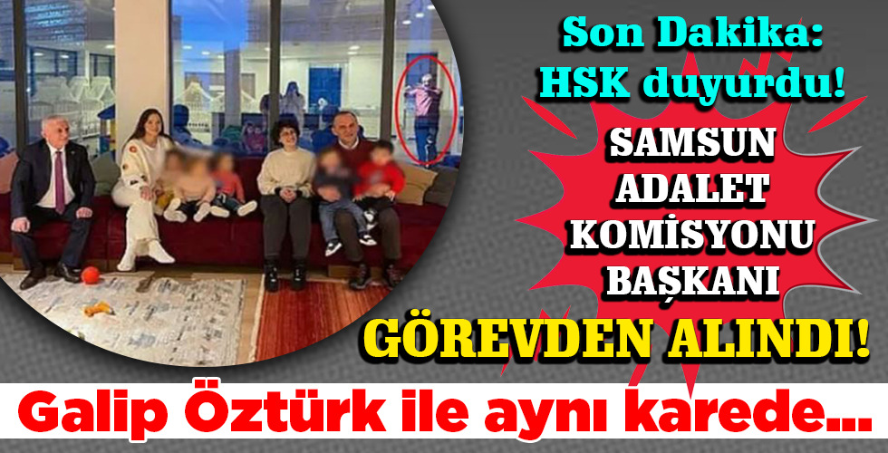 Galip Öztürk ile aynı karede…