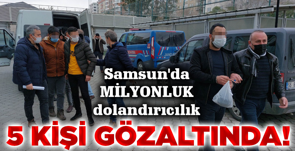 5 KİŞİ GÖZALTINDA!