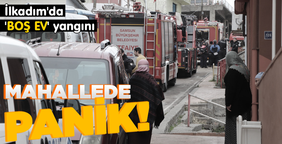 MAHALLEDE PANİK!