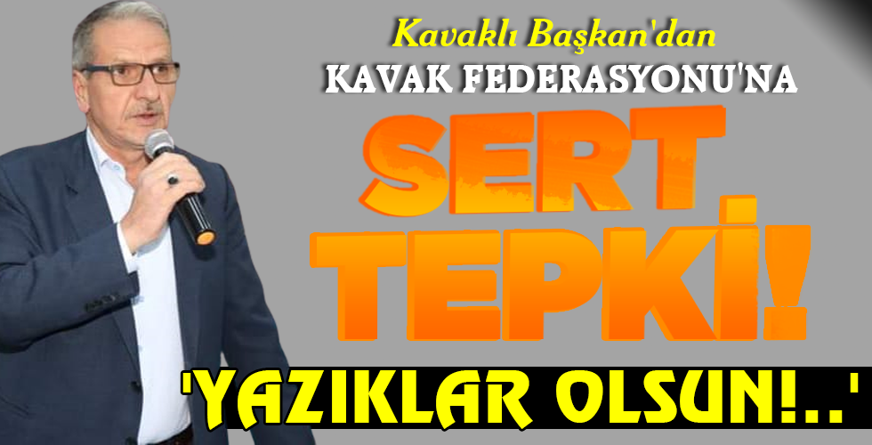 SERT TEPKİ!