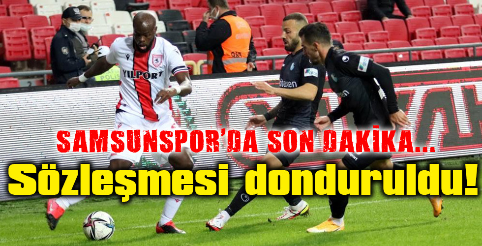 Sözleşmesi donduruldu!