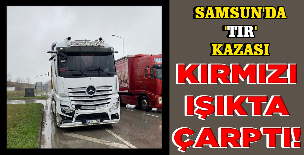 KIRMIZI IŞIKTA ÇARPTI!