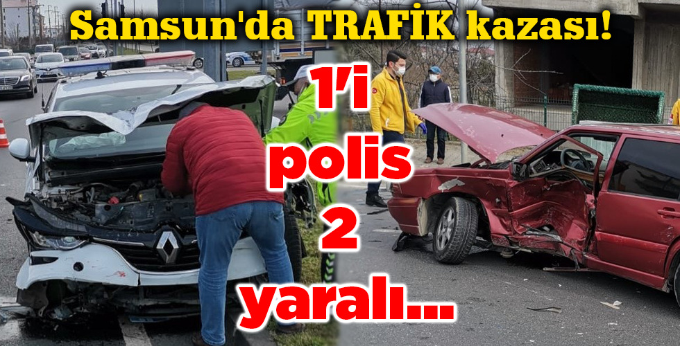 1’i polis 2 yaralı…
