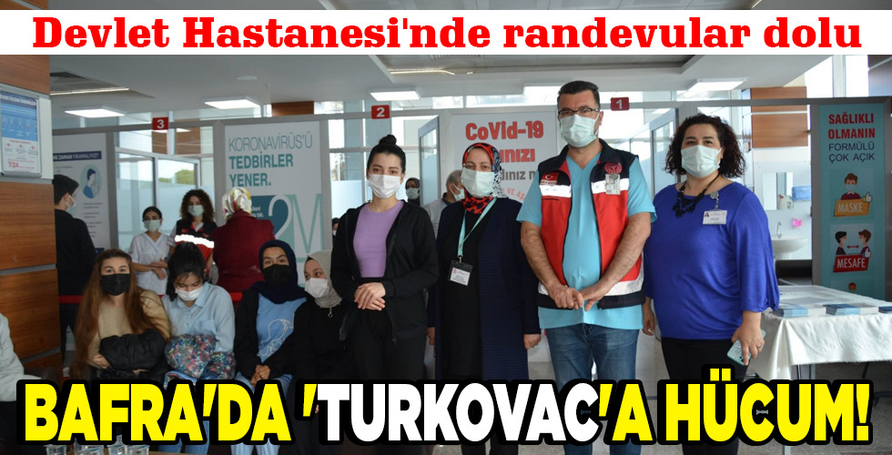 BAFRA’DA ‘TURKOVAC’A HÜCUM!