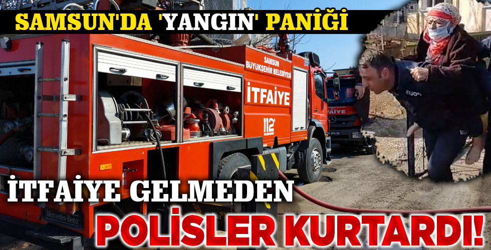 POLİSLER KURTARDI!