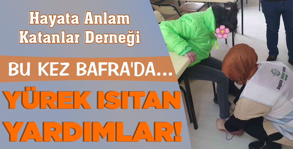 YÜREK ISITIN YARDIMLAR!