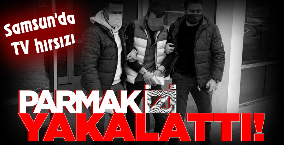 PARMAK İZİ YAKALATTI!