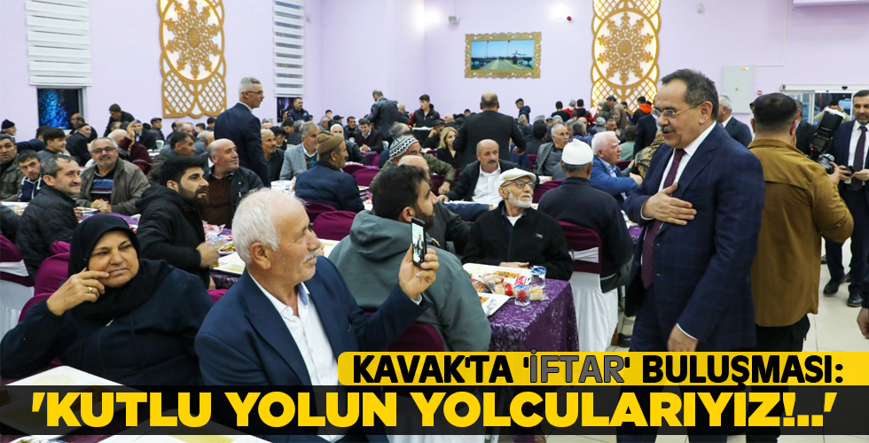 ‘KUTLU YOLUN YOLCULARIYIZ!..’