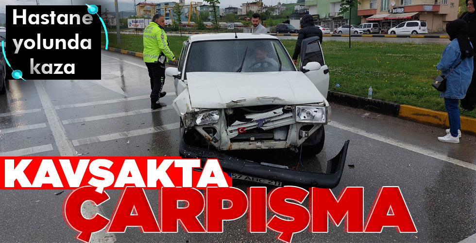 KAVŞAKTA ÇARPIŞMA