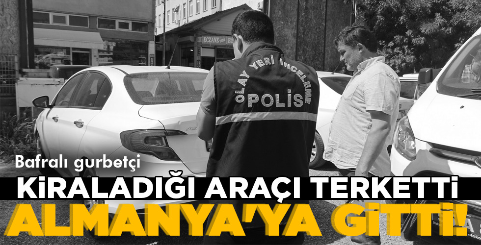 ALMANYA’YA GİTTİ!