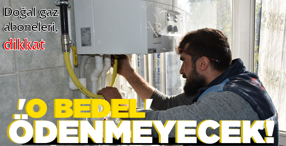 ‘O BEDEL’ ÖDENMEYECEK!