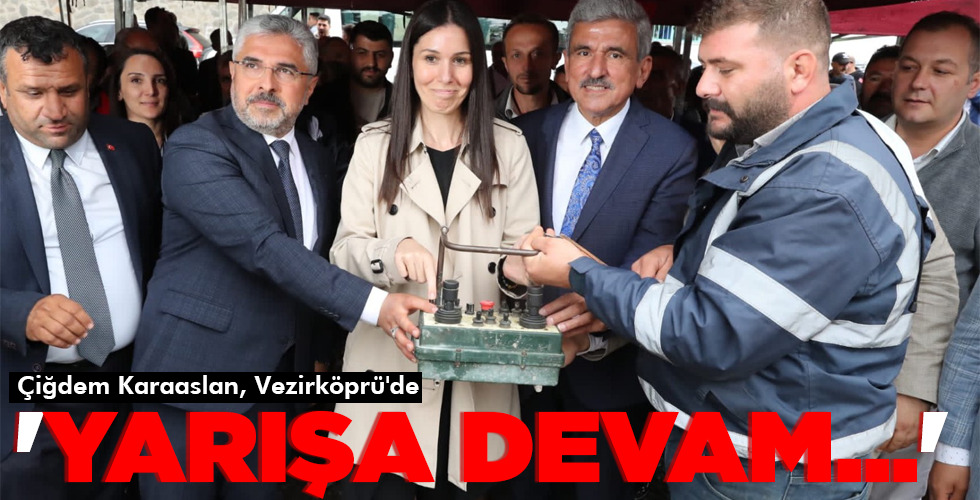 ‘YARIŞA DEVAM…’