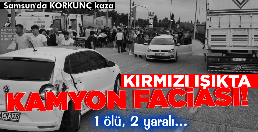KIRMIZI IŞIKTA    KAMYON FACİASI!