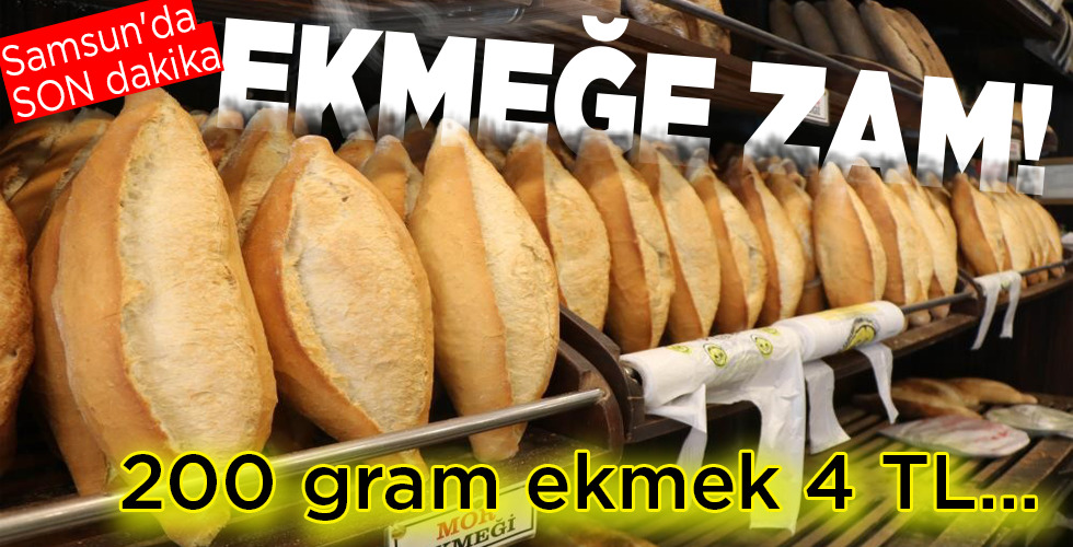 EKMEĞE ZAM!