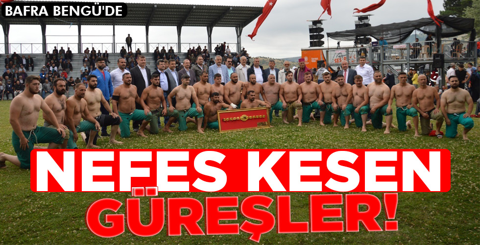 NEFES KESEN GÜREŞLER!