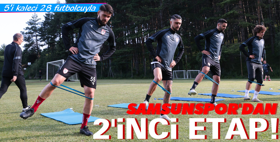 SAMSUNSPOR’DAN 2’İNCİ ETAP!