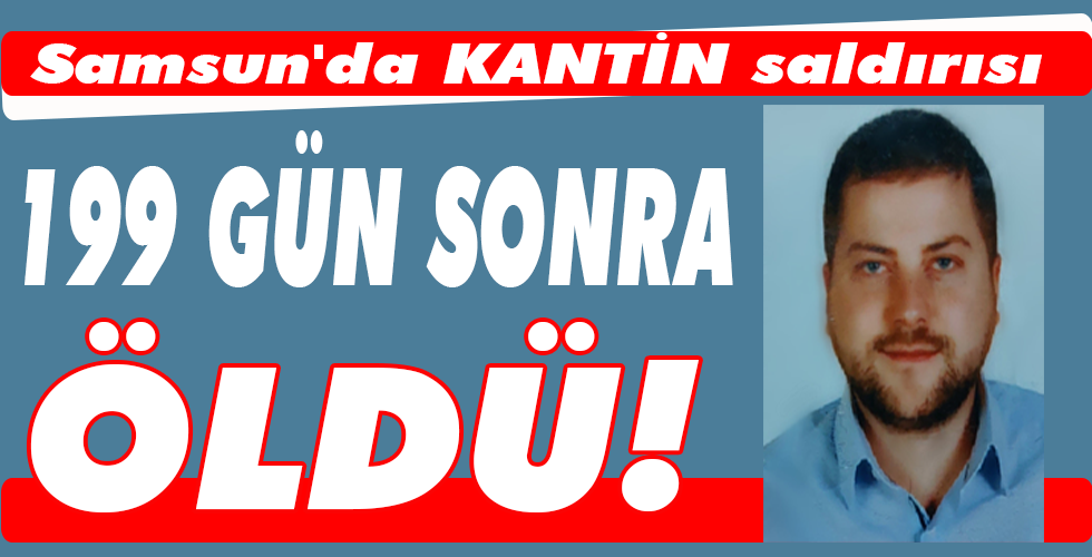 Samsun’da KANTİN saldırısı