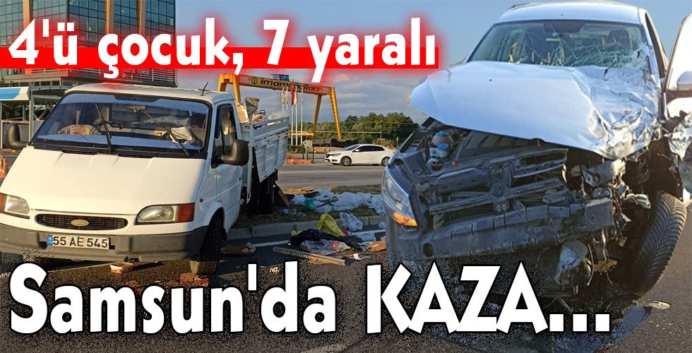 Samsun’da KAZA…
