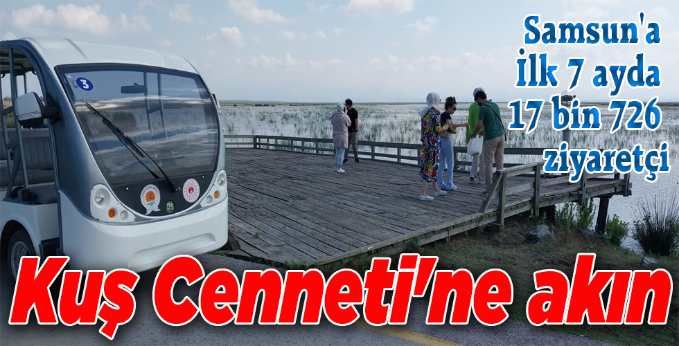 Kuş Cenneti’ne akın