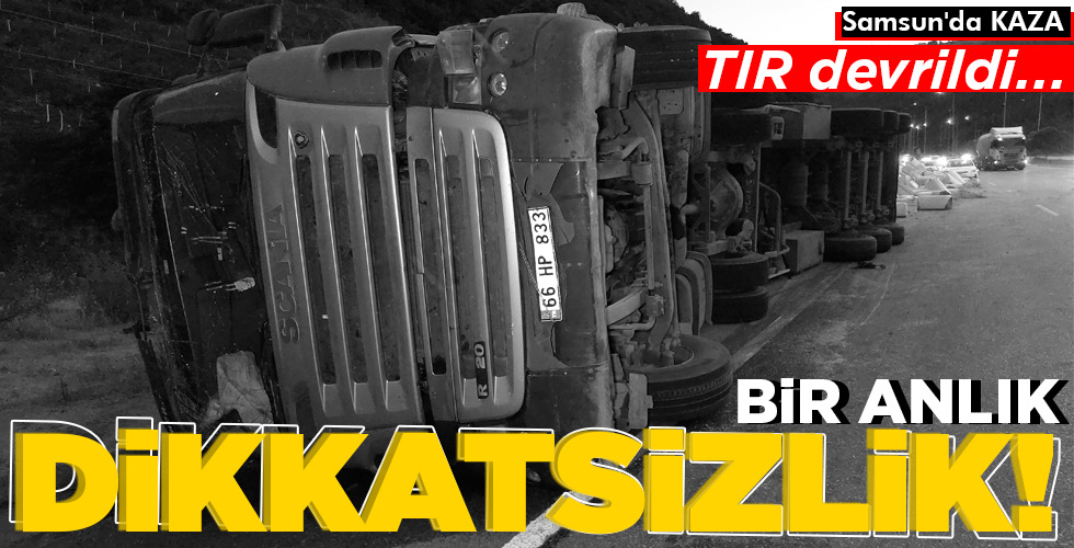 BİR ANLIK     DİKKATSİZLİK!