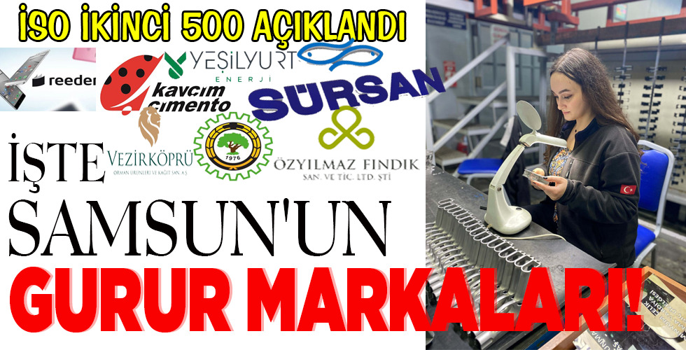 İSO İKİNCİ 500 AÇIKLANDI